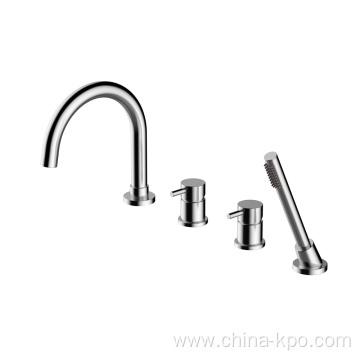 AsiaSingle Lever Brass Chrome Bath & Shower Set